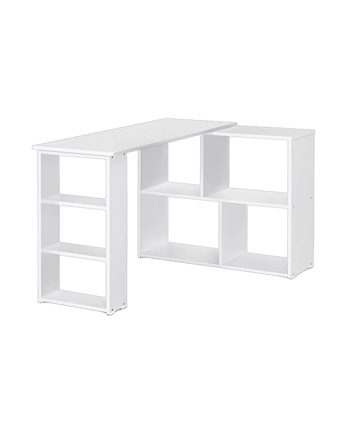 שולחן מחשב עם כוורת דו-צדדית - דגם שחר