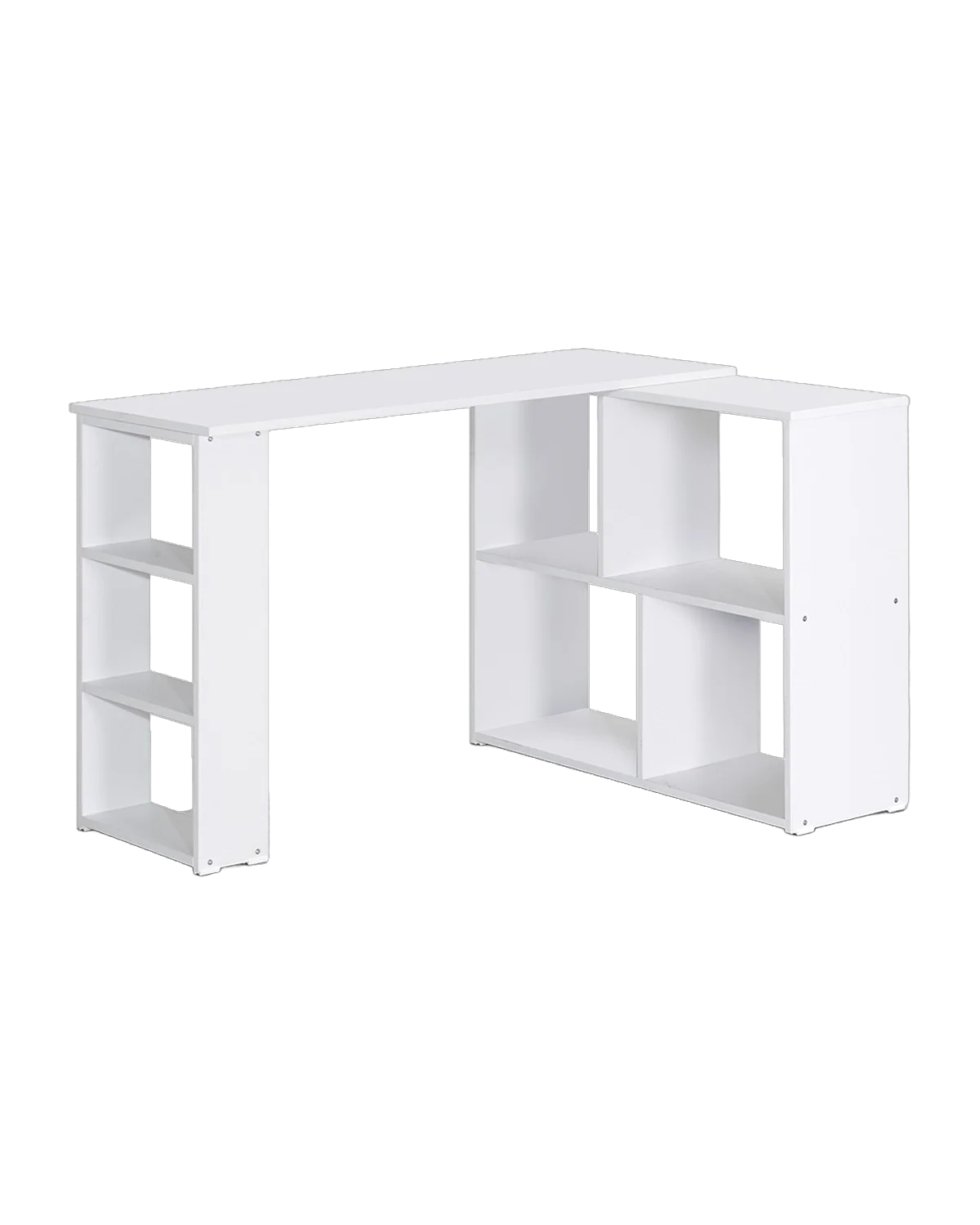 שולחן מחשב עם כוורת דו-צדדית - דגם שחר