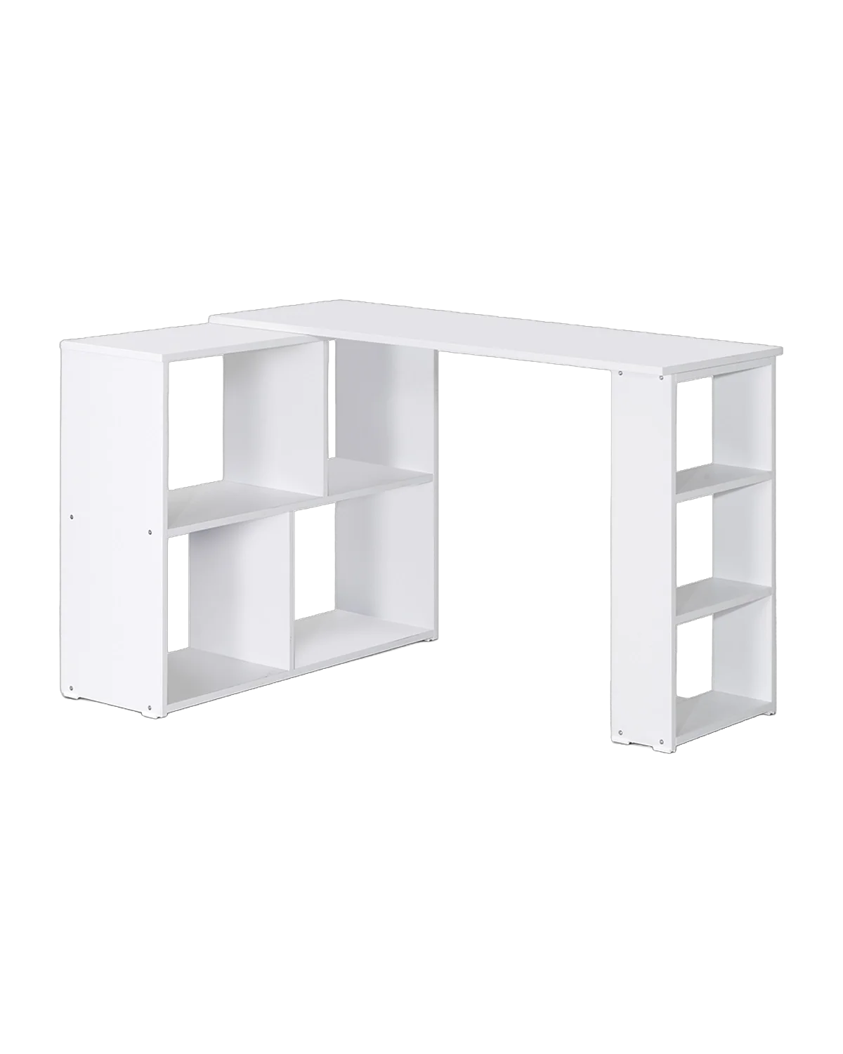 שולחן מחשב עם כוורת דו-צדדית - דגם שחר