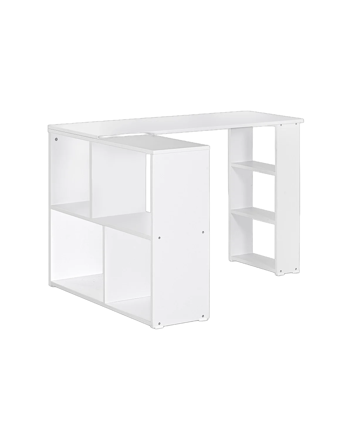 שולחן מחשב עם כוורת דו-צדדית - דגם שחר