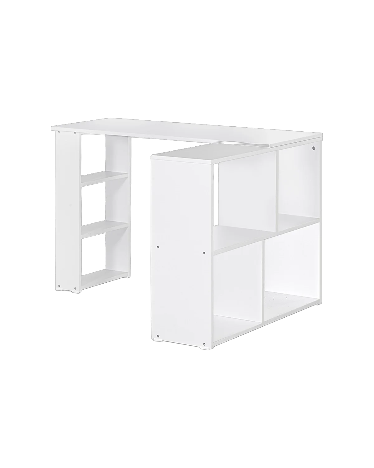 שולחן מחשב עם כוורת דו-צדדית - דגם שחר