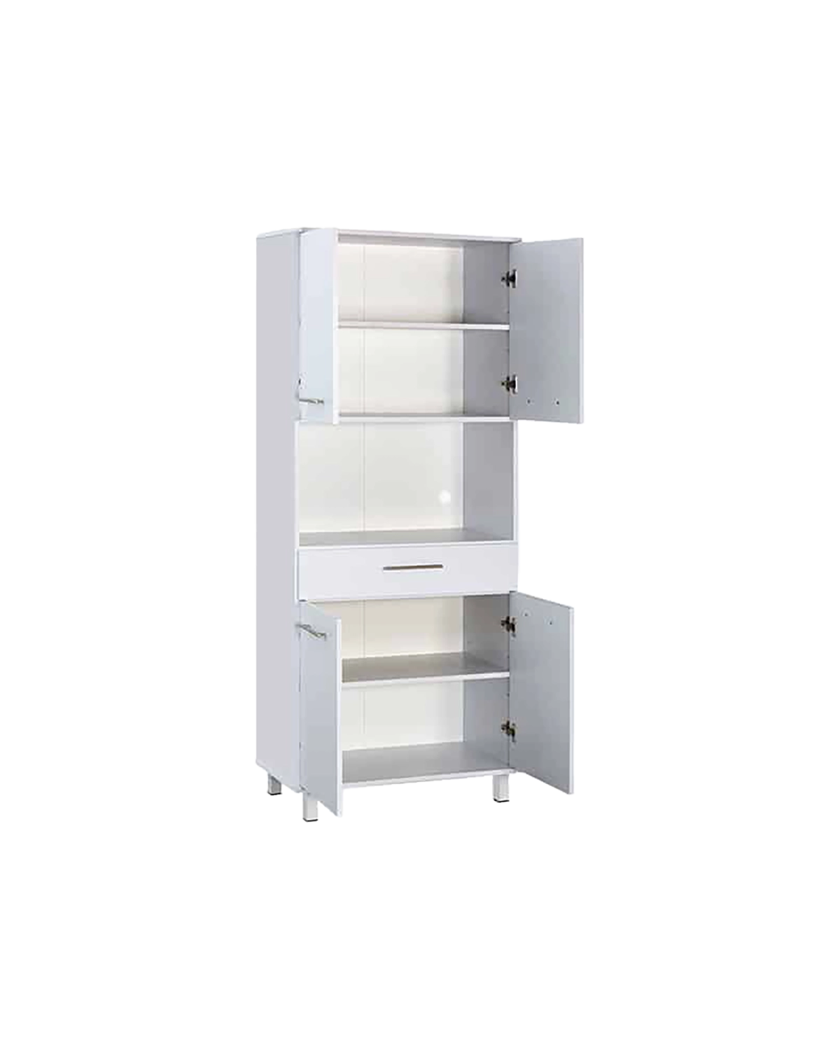 ארונית מיקרוגל צבע לבן - דגם עדי