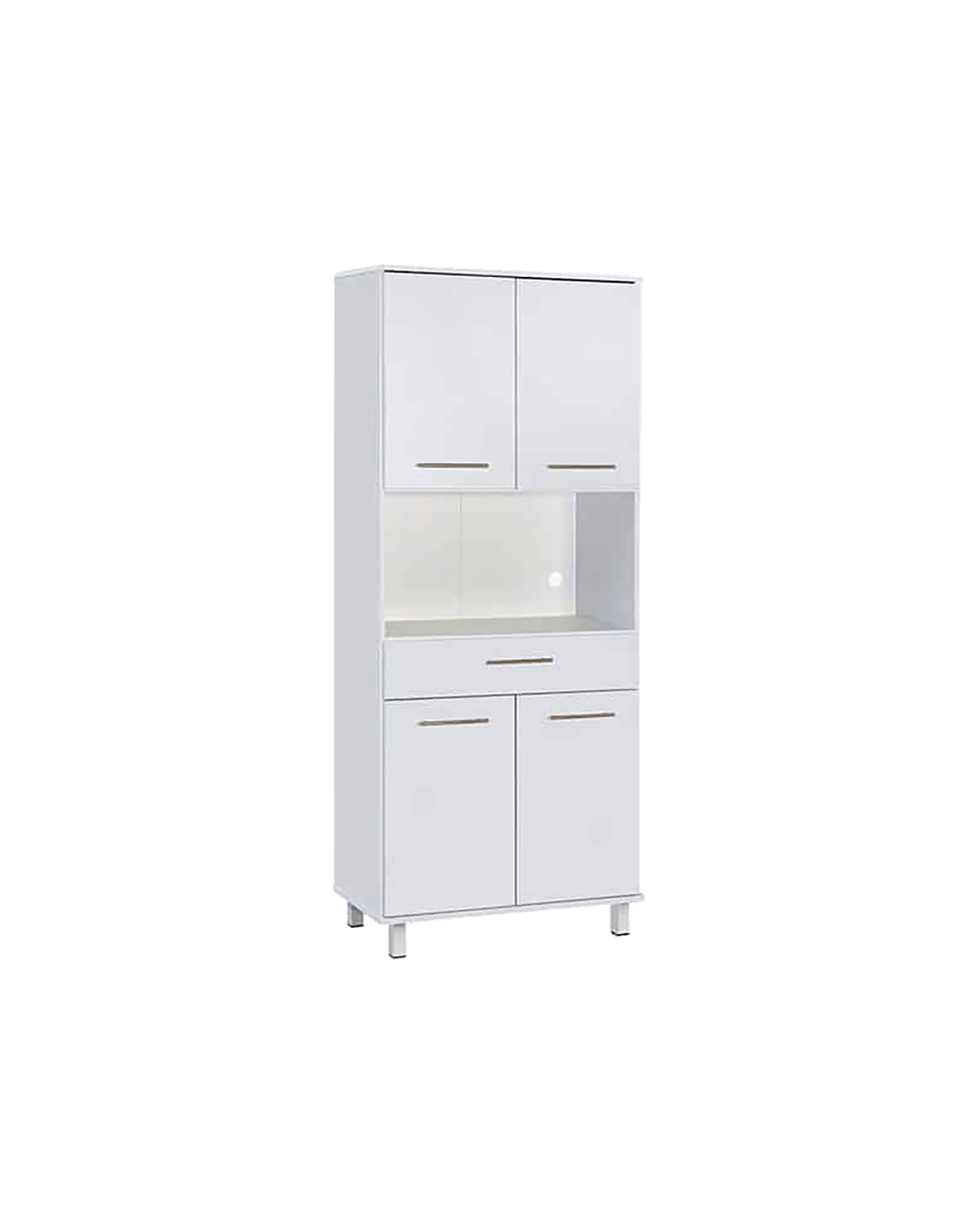 ארונית מיקרוגל צבע לבן - דגם עדי