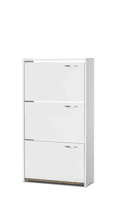 ארון נעליים רפי צבע לבן