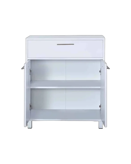 שידה 2 דלתות ומגירה צבע לבן - דגם איתמר