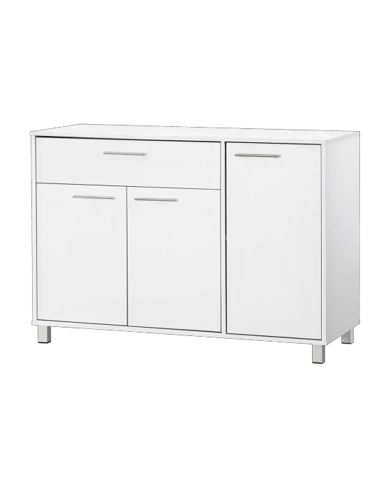 שידה עלמה צבע לבן