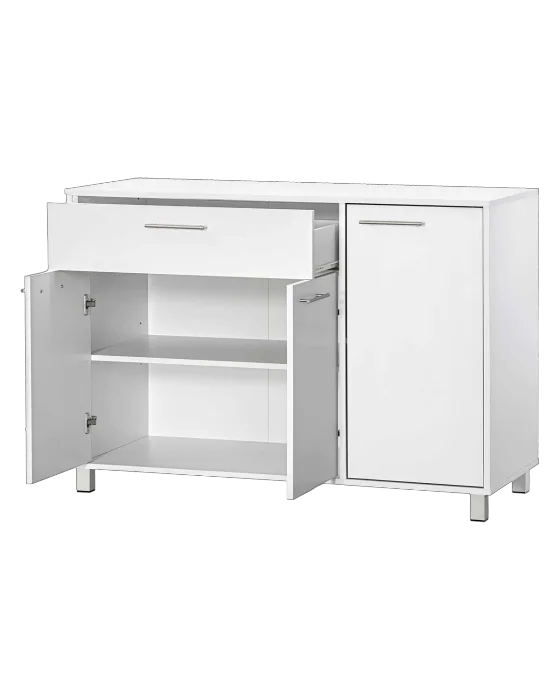 שידה עלמה צבע לבן