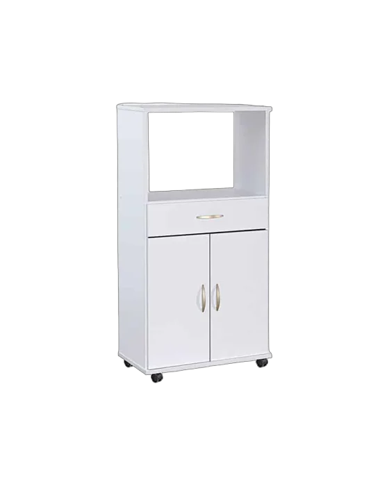 ארונית מיקרוגל קטנה צבע לבן - דגם אור