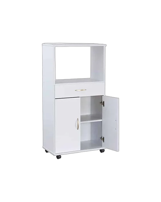 ארונית מיקרוגל קטנה צבע לבן - דגם אור