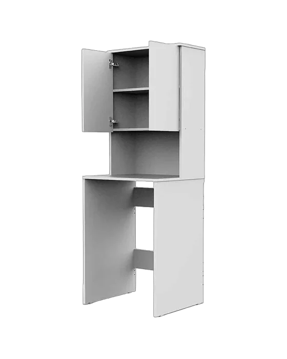 ארונית שירות למכונת כביסה צבע לבן - דגם רונה