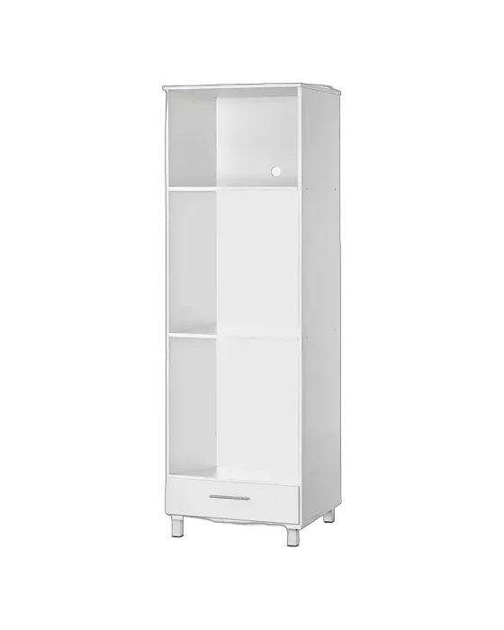 ארון בילט אין כפול ליאור צבע לבן