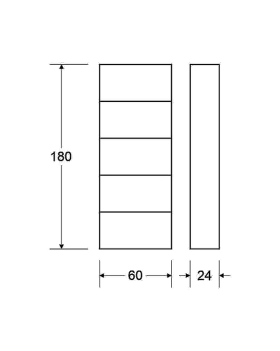 ספריה ליאב צבע מייפל