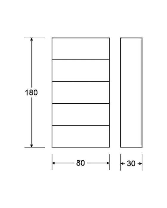 ספריה ליאל צבע מייפל