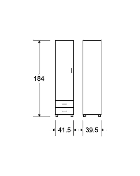 ארון תומר צבע לבן