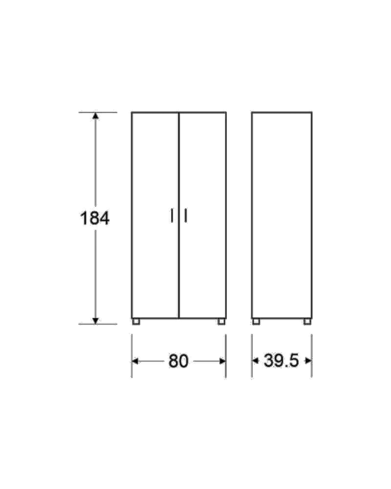 ארון אוריה צבע אלון