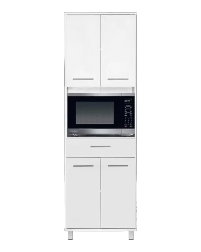 ארון מיקרוגל 4 דלתות ומגירה נשלפת - דגם כליל