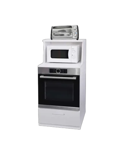 שידה משולבת תנור/מיקרו/טוסטר