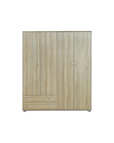 ארון 4 דלתות 2 מגירות חיצוניות - דגם ארבל