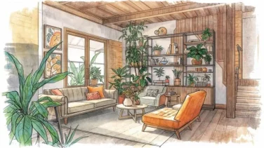 עיצוב ביופילי: איך לשלב אלמנטים טבעיים עם רהיטי הרכבה עצמית